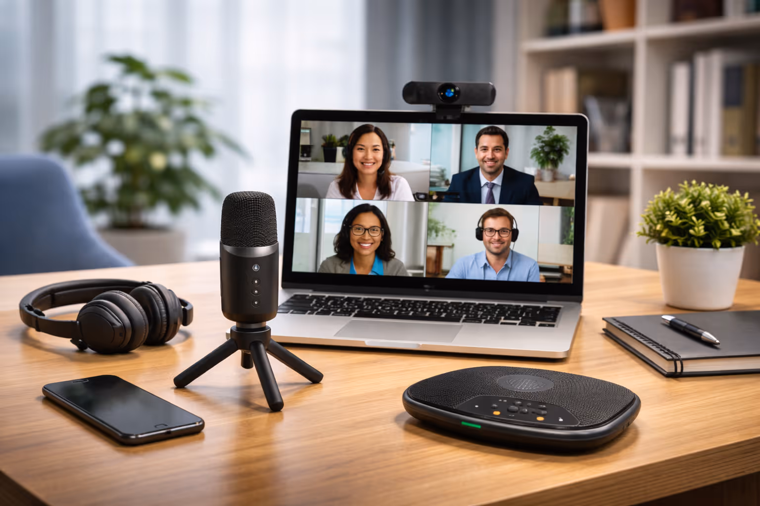 การเลือกไมโครโฟนที่เหมาะสมสำหรับการประชุมออนไลน์และออฟไลน์