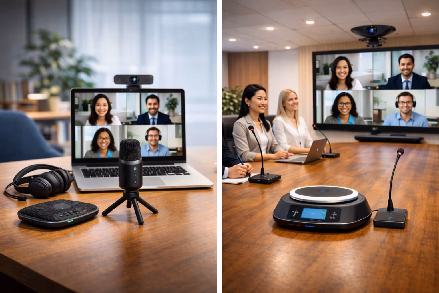 การเลือกไมโครโฟนที่เหมาะสมสำหรับการประชุมออนไลน์และออฟไลน์
