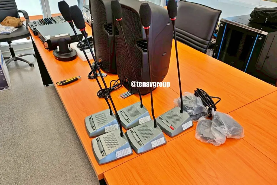 ผลงานTenav Group ติดตั้งระบบห้องประชุมและระบบเสียง-จอภาพ​