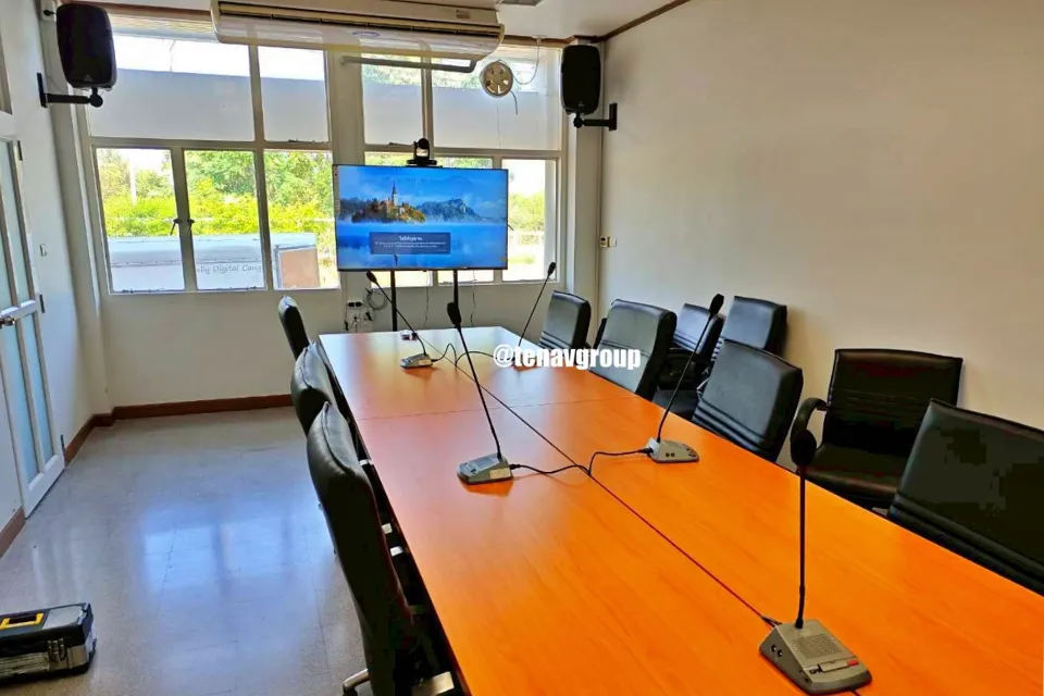 ผลงานTenav Group ติดตั้งระบบห้องประชุมและระบบเสียง-จอภาพ​