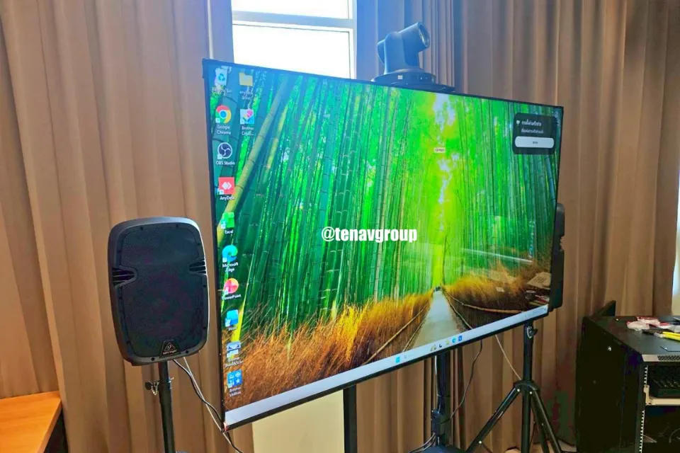 ผลงานTenav Group ติดตั้งระบบห้องประชุมและระบบเสียง-จอภาพ​
