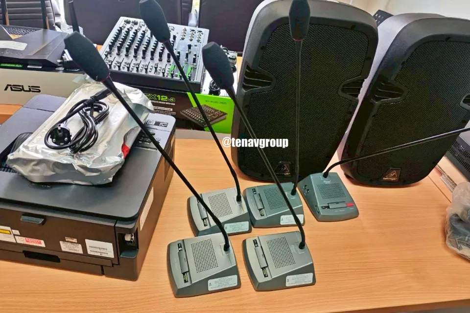 ผลงานTenav Group ติดตั้งระบบห้องประชุมและระบบเสียง-จอภาพ​