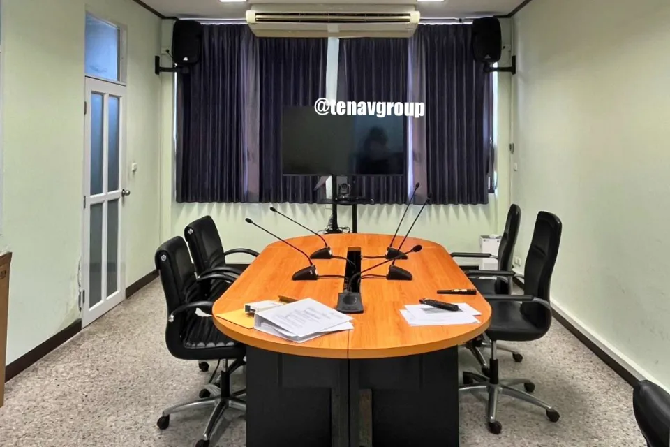 ผลงานTenav Group ติดตั้งระบบห้องประชุมและระบบเสียง-จอภาพ​